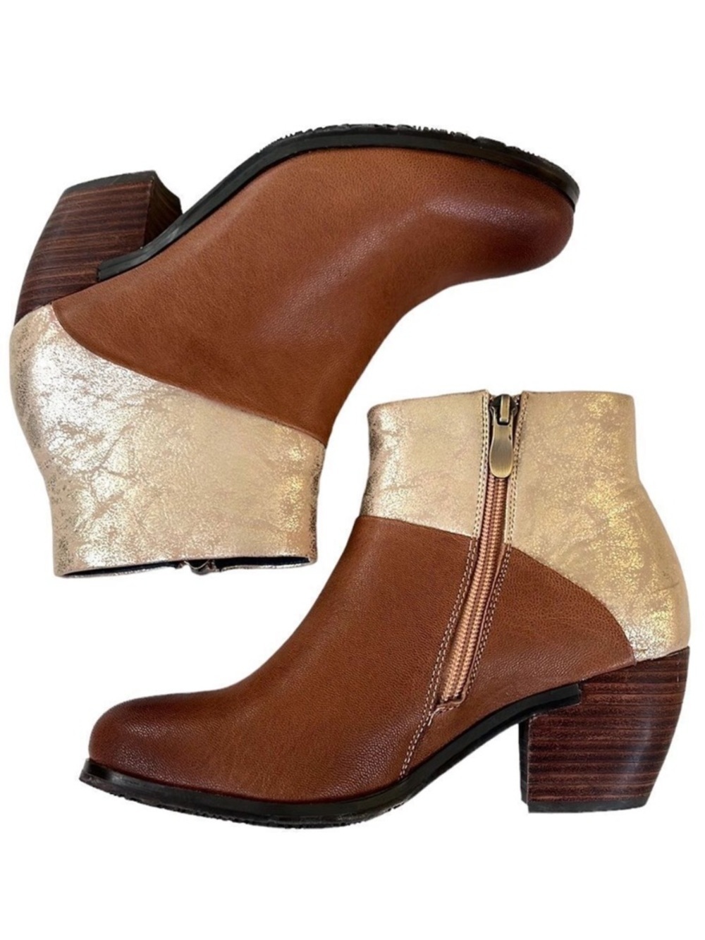 Like New Elite By Corkys Leather Ankle Boots
